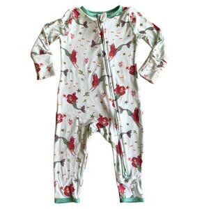 Free Birdees Bamboo Mermaid Zipper Sleeper Romper - Size 3-6 Months